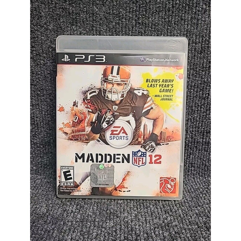 PS3 Madden NFL 12 Sony - PlayStation 3  Complete In Box Tested
